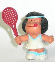 Mafalda tennis (white & blue) Comics Spain pvc figure