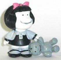 Mafalda with doll (black & white) Comics Spain pvc figure