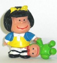 Mafalda with doll (blue & yellow) Comics Spain pvc figure