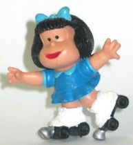 Mafalda with rollers (blue) Comics Spain pvc figure