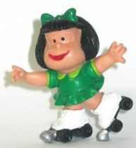 Mafalda with rollers (green) Comics Spain pvc figure