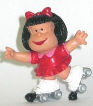 Mafalda with rollers (red) Comics Spain pvc figure