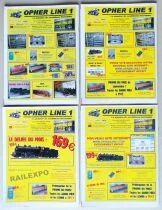 Magazine Loco-Revue 4 Issues Year 2008 #732 #734 #736 #737 Very Good Condition