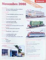 Magazine Loco-Revue 4 Issues Year 2008 #732 #734 #736 #737 Very Good Condition