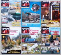 Magazine Loco-Revue 6 Issues Year 1996 #588 #591 #593 #594 #597# 598 Very Good Condition