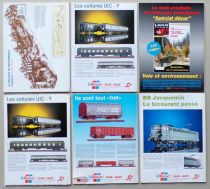 Magazine Loco-Revue 6 Issues Year 1996 #588 #591 #593 #594 #597# 598 Very Good Condition