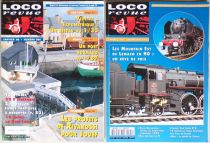 Magazine Loco-Revue 6 Issues Year 1996 #588 #591 #593 #594 #597# 598 Very Good Condition