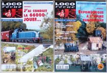 Magazine Loco-Revue 6 Issues Year 1996 #588 #591 #593 #594 #597# 598 Very Good Condition