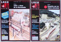 Magazine Loco-Revue 7 Issues Year 1993 #555 #556 #557 #558 #559 #562 #564 Very Good Condition