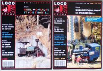 Magazine Loco-Revue 7 Issues Year 1993 #555 #556 #557 #558 #559 #562 #564 Very Good Condition