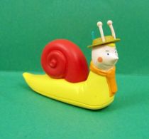 Magic Roundabout - Bechet PVC figures - Zebedee, Florence, Dougal, Brian, Dylan & Zeebad