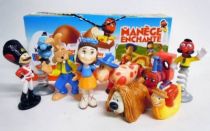 Magic Roundabout - Kinder Surprise (Ferrero) - Set of 9 Movie Figures