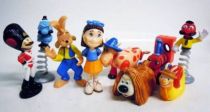 Magic Roundabout - Kinder Surprise (Ferrero) - Set of 9 Movie Figures