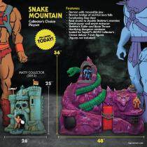 Maitres de l\'Univers MOTU Classics - Snake Mountain