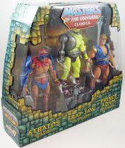 Maitres de l\'Univers MOTU Classics - Stratos, Trap Jaw, Prince Adam (Power-Con Exclusive)