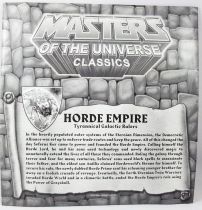 Maitres de l\'Univers MOTU Classics Maps - Horde Empire - Carte Poster 75x50cm