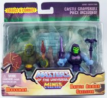 Maitres de l\'Univers MOTU Minis - Set complet des 6 2-packs MattyCollector 2014 \ Castle Grayskull Colect & Connect\ \ 