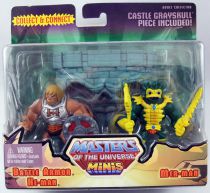 Maitres de l\'Univers MOTU Minis - Set complet des 6 2-packs MattyCollector 2014 \ Castle Grayskull Colect & Connect\ \ 