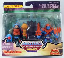 Maitres de l\'Univers MOTU Minis - Set complet des 6 2-packs MattyCollector 2014 \ Castle Grayskull Colect & Connect\ \ 