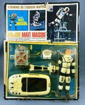 Major Matt Mason - Mattel (Jouets Rationnels) - Major Matt Mason avec Traineau à Réaction et Propulseur Dorsal (ref.6300)