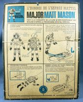 Major Matt Mason - Mattel (Jouets Rationnels) - Major Matt Mason avec Traineau à Réaction et Propulseur Dorsal (ref.6300)