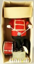 Major Tooty - Battery Operated Toy Tin Soldier Drummer - Alps Japan Mint in Box