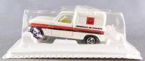 Majorette 230 - Majopub Renault 4L F4 Fourgonnette Promotionnelle Générale de Chauffe Neuve Boite Abimée 1/57