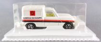 Majorette 230 - Majopub Yellow Renault 4L F4 Van Advertising Car Generale de Chauufe Mint in Box 1:57