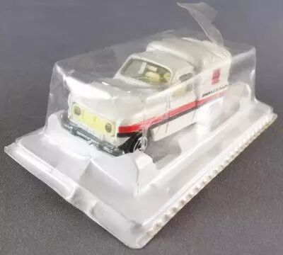 Majorette 230 - Majopub Yellow Renault 4L F4 Van Advertising Car Generale de Chauufe Mint in Damaged Box 1:57