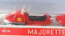 Majorette 352 - Moto-Neige Rouge N°4 & Remorque Neuve Boite 1/57