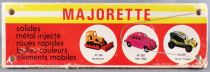 Majorette 352 - Moto-Neige Rouge N°4 & Remorque Neuve Boite 1/57