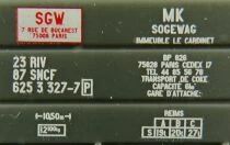 Makette 4750 Ho Sncf Arbel MK Coke Wagon 2 Axles Mint in Box