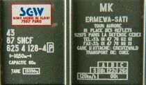 Makette 4750.1 Ho Sncf Wagon Tr&eacute;mie Charbon 2 Essieux Arbel MK &eacute;p IV/V Neuf Boite