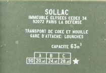 Makette 4781.2 Ho Sncf Wagon Tr&eacute;mie Charbon 2 Essieux Arbel MKH Sollac &eacute;p IV/V Neuf Boite