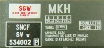 Makette 4790 Ho Sncf Wagon Tr&eacute;mie Charbon 2 Essieux Simotra &eacute;p III Neuf Boite