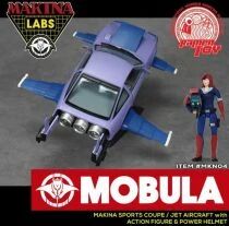 MAKINA (M.A.S.K.) - Ramen Toy - Mobula & Violet Widow (Manta & Vanessa Warfield)
