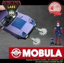 MAKINA (M.A.S.K.) - Ramen Toy - Mobula & Violet Widow (Manta & Vanessa Warfield)