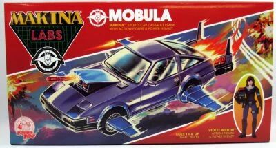 MAKINA (M.A.S.K.) - Ramen Toy - Mobula & Violet Widow (Manta & Vanessa Warfield)