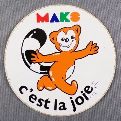 Mako - Autocollant - Mako c\'est la Joie