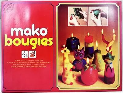 Mako Bougies - Jeu de Cr�ation - Mako 1976 R�f 4231