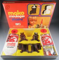 Mako Molding \ Pewter\  - Art & Craft Activity Game - Mako 1977 Ref 1754 MISB