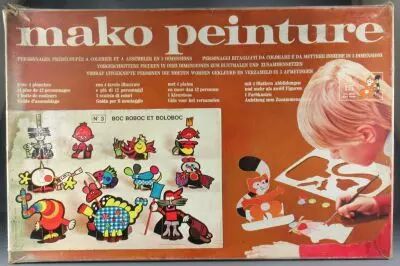 Mako Painting - Box N�3 Boc Boboc Boloboc - Mako 1971 Ref 4217/3 MIB