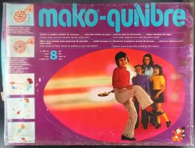 Mako-quilibre - Jeu de Soci�t� - Mako 1973 R�f 9032 Neuf Boite Cellophan�e