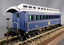 Mantua Classics 719525 Ho Baltimore & Ohio Wooden Passegers Car 1890 Coach 472 Blue Mint in Tricolour Box