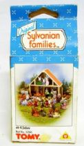 Mapletown - Sylvanian families - Village - Furnitures set - Living Room Glass fronted bookcase (mint in box)