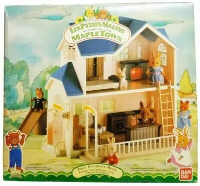 MAPLETOWN POST OFFICE box + meubles + 15 personnages