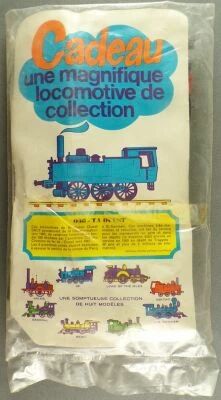 Maquette Publicitaire Nescaf� Nesquik Ricor� - Locomotive 030 TA Ouest Ho 1/87Neuf Sachet