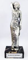 Marilyn Monroe - 6\" die-cast métal statue - Daviland France 1978