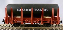 Märklin 00750-01 Ho Db Flat Stake Wagon Kbs Type with Mannesmann Tube no Box