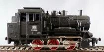 M&auml;rklin 2059 Ho Db 3-Rail Goods Train Set Steam Loco 0-6-0 89006 + 3 Wagons + M Tracks + Transformer